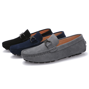 Mocassins Gommino Penny Loafer pour Hommes, Chaussures de Conduite Plates à Enfiler en Faux Daim, Basses, Légères, Décontractées, Printemps - Product Image 1