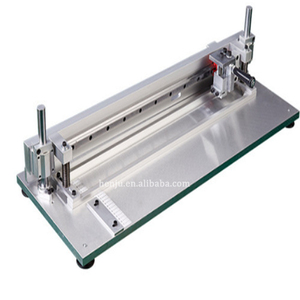 Machine à rainurer manuelle pour carton, rainureuse en V, coupe-coins pour la fabrication de boîtes rigides en <span class=keywords><strong>papier</strong></span> - Product Image 2