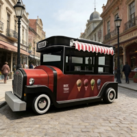 Camion de restauration, remorque à café, remorque à glaces, camion de restauration pour sandwichs et pizzas