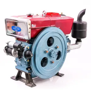 S1100 s1105 motore diesel coled ad acqua 15hp avviamento elettrico motore diesel marino 18hp pompa dell'acqua motore diesel