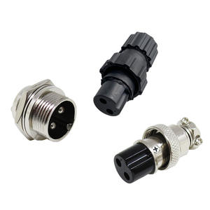 Connecteur d'aviation à deux broches mâle/femelle GX16, pistolet à arc argon, soudage au plasma avec prise à deux broches, équipement d'aviation - Product Image 1