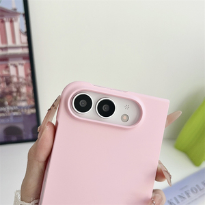 เคสโทรศัพท์กันกระแทกแบบแข็ง PC สีพื้นด้าน ผิวสัมผัสนุ่ม สำหรับ iPhone 18 Fold Ultra ป้องกันรอยนิ้วมือ ฝาหลัง - Product Image 3