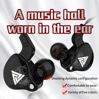 Écouteurs intra-auriculaires filaires QKZ AK6 3,5 mm, écouteurs sport et gaming HIFI