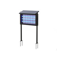 JN JN Solar Muggenlamp Buiten Tuin Waterdicht Hoge Spanning Elektrische Schok Solar Buiten Muggenlamp