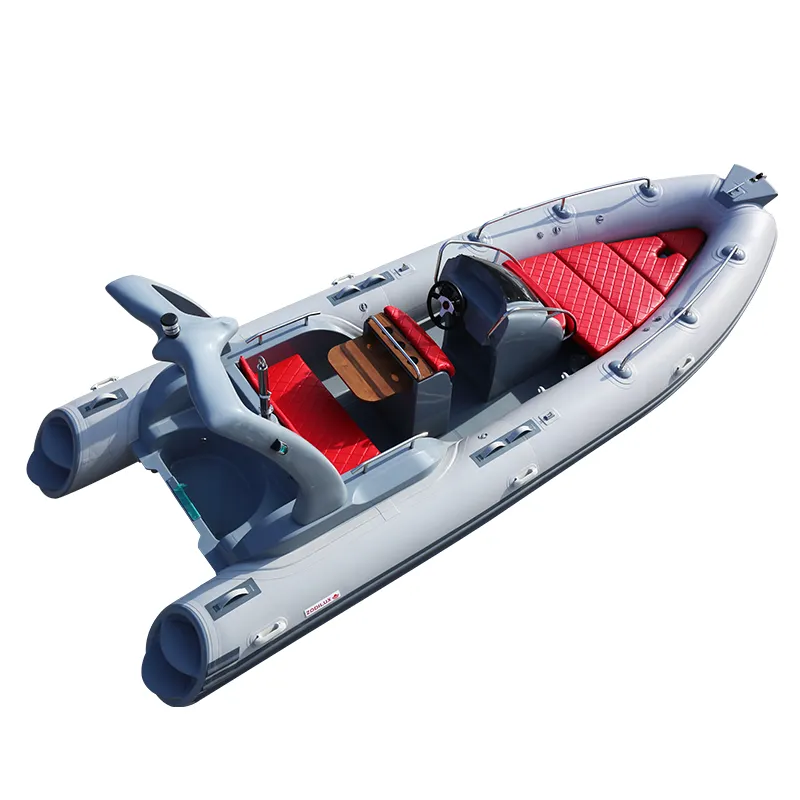 Haote Cabin Cruiser Passageiro Rígido Usado novo Hovercraft Canoa Barche Rigide Gonflable Ponton Pedal Patrol Barco Inflável