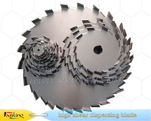 D 300 330 350mm di diametro ad alto taglio della lama di dispersione del dente disco per la miscelazione delle apparecchiature di dispersione e taglio - Product Image 4