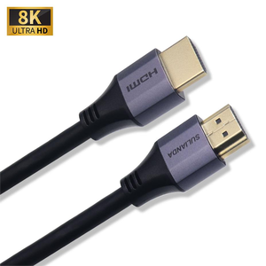 Fabricants SULIANDA certifiés en gros 8K/60hz 4k/120hz HDMI vers HDMI 1.5m 2m pour moniteurs projecteurs veste en PVC - Product Image 2