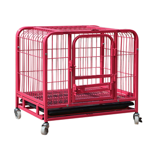 <span class=keywords><strong>Cage</strong></span> pour chien en acier à vendre Métal pour plateau inférieur moyen grand <span class=keywords><strong>cage</strong></span> pour chiens <span class=keywords><strong>cage</strong></span> chenil parc pour intérieur extérieur quatre roues - Product Image 6