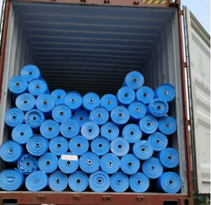 Màu Xanh 1mm LDPE HDPE EVA dệt PVC cá Pond Tank lót chống thấm nước chống UV cá trang trại và dam lót với HDPE <span class=keywords><strong>geomembrane</strong></span> - Product Image 2