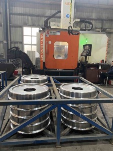 590mm Dövme Çelik Demiryolu Tekerlek Lastiği Lokomotif ve Vagonlar için - Product Image 6