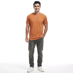 Camisetas para Hombre, Diseña la Tuya Propia, Cuello Redondo, Manga Corta, Corte Regular, Precio al por Mayor, Alta Calidad, Secado Rápido, Peso Ligero, FINER - Product Image 1