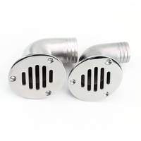 Accessoires marins Marine Acier Inoxydable Pont Drain Bateau Yacht Plancher Pont Drainage Bateaux À Rames Raccords