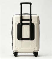Valise de voyage haut de gamme personnalisée, résistante aux rayures, avec roulettes silencieuses pour les déplacements quotidiens – Indispensable pour les professionnels