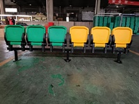 Chaise d'extérieur à rabat pour stade Gradins télescopiques en métal Tribune mobile Siège pour stade de basket-ball