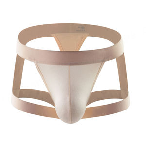 Diseño personalizado 85% nylon 15% spandex suspensorio cintura baja alta elasticidad transpirable Atlético hombres con suspensorio - Product Image 1