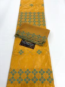 Nouveau Tissu <span class=keywords><strong>Bazin</strong></span> Riche Brodé Africain Magnifique 2025 – 5+2 Yards pour Robe de Soirée Femme - Product Image 2