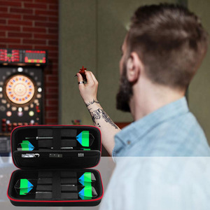 Custodia da viaggio EVA dardo resistente borsa con cerniera integrata 6 punta in acciaio punta morbida freccette punte di protezione voli aste Gh-eva - Product Image 1