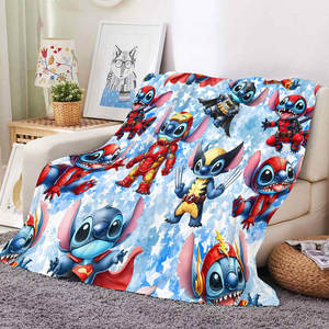 Nueva Manta de Franela con Diseño de Monstruo Adorable, Manta de Felpa Personalizada para Invierno, Suave y Cálida, con Dibujos Animados, para Sofá, Cama o Siesta - Product Image 1