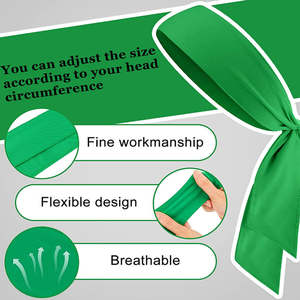 عصابة رأس ترويجية قابلة للتعديل للجنسين ربطة رأس جافة مرنة بشعار مخصص ربطات رأس رياضية للرجال لكرة السلة وتشغيل التنس - Product Image 5