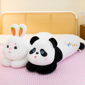 หมอนตุ๊กตาของเล่นรูปกระต่ายขนาดใหญ่สำหรับเด็กของเล่นตุ๊กตาหมีแพนด้าแบบนุ่มออกแบบได้ตามต้องการ - Product Image 3