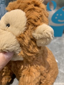 Peluche Jelly <span class=keywords><strong>Cats</strong></span>, Giocattoli Morbidi per Bambini, Scimmie, Leoni, Dinosauri ed Elefanti Ondulati, Imbottiti in Cotone PP, Ideali per Occasioni di Compleanno - Product Image 4