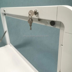 Pièces d'usine pour <span class=keywords><strong>caravane</strong></span> de camping-car Table pliante en alliage d'aluminium pour camping-car Table de pique-nique pour camping-car avec cylindre de verrouillage - Product Image 5