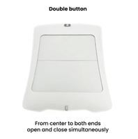 Pare-soleil électrique intelligent à commande vocale pour Tesla Model S 2021+, protection UV, pare-soleil rétractable avec éclairage ambiant