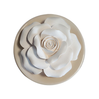 Diffuseur de fleurs en céramique Pendentif plâtre d'aromathérapie pour voiture Rafraîchisseur d'air pour la maison Logo personnalisé Pierre parfumée en céramique