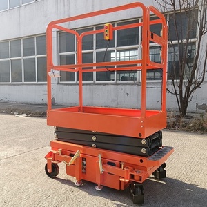Elevador de tijera Eléctrico Autopropulsado EVERLIFT, plataforma de trabajo aéreo de 3,9 M, capacidad de carga de 300kg para construcción de almacenes - Product Image 5