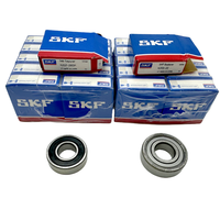 Original SKF 6200 6201 6202 6203 6204 Auto Bearing Supplier NSK Gcr15 Nylon Cage SingleDouble Row Deep Groove Ball Bearing Steel