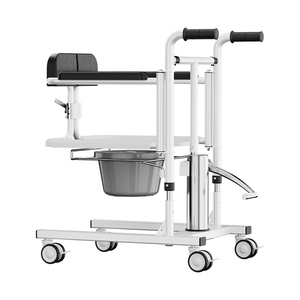 Machine de levage de patient multifonctionnelle ZW302-2, élévateur hydraulique manuel médical, capacité de 120 kg, appareil portable pour la maison, classe I - Product Image 1