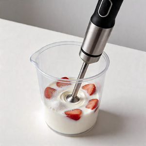 ชุดเครื่องปั่นมืออเนกประสงค์ 3 in 1 พร้อมเครื่องบดสับ ตะกร้อตี และถ้วยตวง 1200W สำหรับทุกความต้องการในครัว - Product Image 3