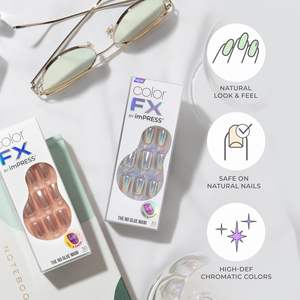 <span class=keywords><strong>Uñas</strong></span> <span class=keywords><strong>Postizas</strong></span> <span class=keywords><strong>KISS</strong></span> ImPRESS Sin Pegamento, Color FX 'Hidden Gem' Rojo, Forma Ovalada Corta, 30 <span class=keywords><strong>Uñas</strong></span>, Material ABS, Modelo IMCF34, Prenda <span class=keywords><strong>de</strong></span> Preparación - Product Image 4