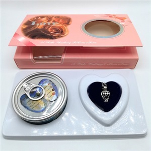 Perlas de Agua Dulce Mixtas en Lata al por Mayor, Perlas del <span class=keywords><strong>Amor</strong></span>, Set de Perlas de Ostra en Lata, Perlas Naturales - Product Image 1