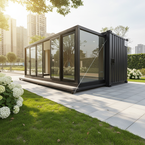 Chambre de conteneur fabriquée en Chine avec panneaux sandwich et structure en acier, montage facile, isolation phonique - Product Image 2