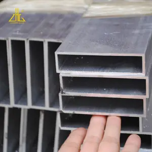China alumínio fabricação de fábrica oem tubos quadrados de alumínio e tubos