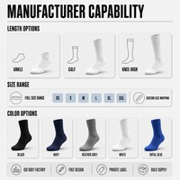 Fabricant de chaussettes de compression sur mesure OEM ODM Fournisseur en gros de marques privées Conception gratuite Usine certifiée ISO 9001