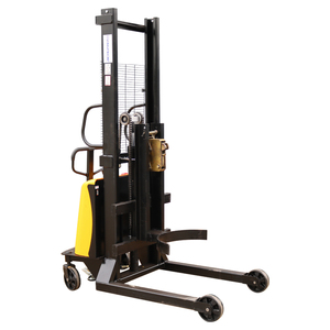 Apilador de tambor de aceite eléctrico completo, 450kg, 1000kg, elevación de carga, 1,6 metros, apilador de paletas de tambor de motocicleta - Product Image 3