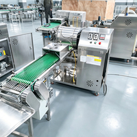 Machine à rouleaux de pâtes (skins) de qualité alimentaire 304, directement de l'usine, pour la transformation de snacks