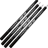 Queue de saut de billard professionnelle en fibre de carbone 3 sections MQJ-B&J-4 avec joint Uni-loc – Vente en gros, support OEM, personnalisation