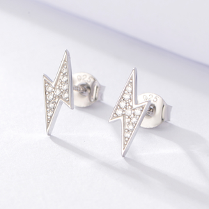 Boucles d'oreilles pendantes en argent sterling 925 avec double cœur, pour mère et fille, vente en gros - Product Image 5