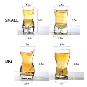 <span class=keywords><strong>Femme</strong></span> <span class=keywords><strong>femme</strong></span> corps forme sexy bière vin <span class=keywords><strong>verre</strong></span> à liqueur pour boire - Product Image 2