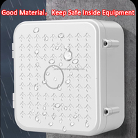 Caja de Conexiones Impermeable IP66 para CCTV, Carcasa de Plástico para Accesorios de Monitoreo