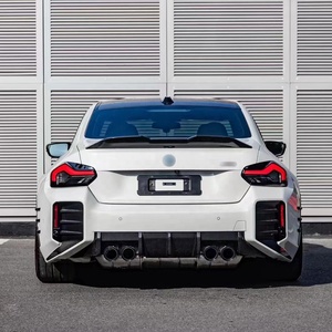 Parachoques delantero de fibra de carbono G87 estilo <span class=keywords><strong>MP</strong></span> para BMW G87 M2 M Power Dry Carbon Kit difusor faldón lateral Spoiler - Product Image 5