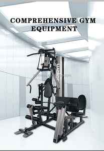 Entrenador de fuerza integrado Ejercicio de fuerza ajustable Equipo de gimnasio multifuncional de 3 estaciones - Product Image 4