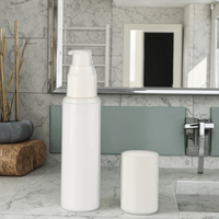 Bouteille en plastique de 60ml avec pulvérisateur à pompe pour les soins de la peau Shampooing Parfum Détergent liquide Produits de soins personnels Solution d'emballage