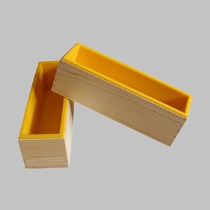 <span class=keywords><strong>Molde</strong></span> de Silicona para Jabón con Caja de Madera <span class=keywords><strong>Rectangular</strong></span> <span class=keywords><strong>Molde</strong></span> Casero para Hacer Jabón, Velas y Pasteles - Product Image 2