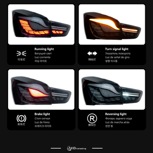 Fanaleria Posteriore a LED per <span class=keywords><strong>BMW</strong></span> <span class=keywords><strong>F20</strong></span> 2015-2018 F21, Luci Posteriori 116i 118i 120i con DRL e Indicatori di Direzione, <span class=keywords><strong>Accessori</strong></span> Auto - Product Image 3