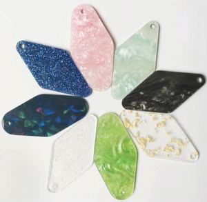 Custom ACRYLIC Blank Motel Hotel Keychain <b>Key</b> <b>Tag</b> Print Logo Acrylic Glitter Room Number Motel Keychain - Product Image 3