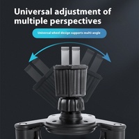 Grab gila pemegang ponsel bahan PC mobil Barb ganda gravitasi bingkai dukungan tetap navigasi pasokan udara